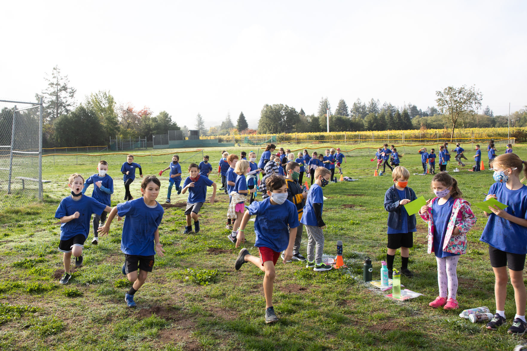 Vichy Elementary School jogathon 2021